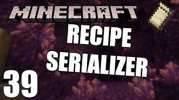 Minecraft, but CUSTOM RECIPES TYPES with Fabric