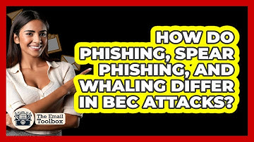 How Do Phishing, Spear Phishing, And Whaling Differ In BEC Attacks? - TheEmailToolbox.com