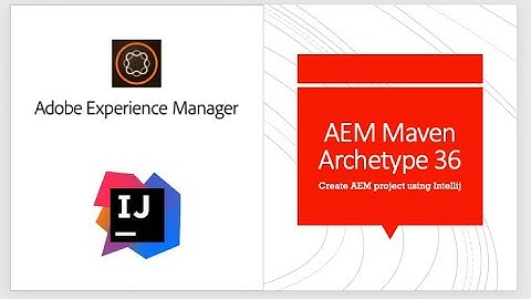 AEM Project Archetype 36 | AEM Project with Angular | AEM setup using Intellij