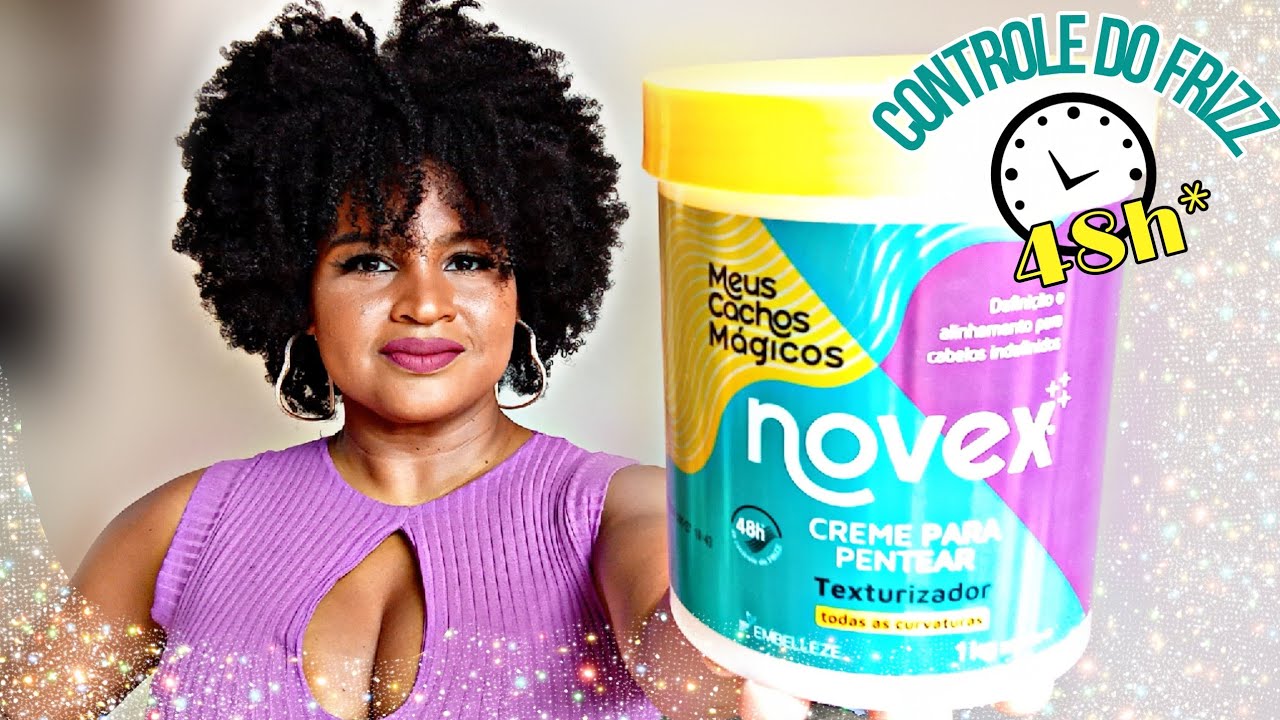 O melhor creme para cabelo crespo/ MEUS CACHOS MÁGICOS ✨