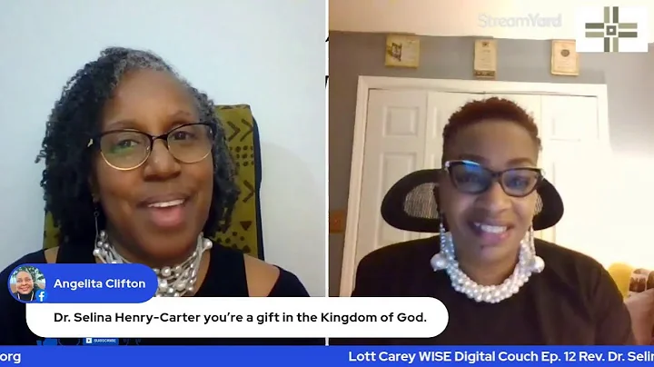 Lott Carey WISE Digital Couch Ep. 12 Dr. Selina Ca...