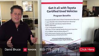 Toyota Certified Used Vehicles | David Bruce Toyota