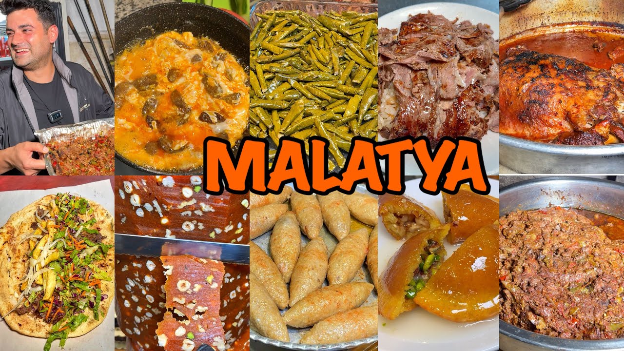 MALATYA’DA 1 GÜNDE NE YENİR!!!