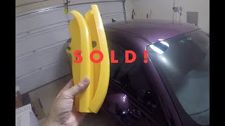 SOLD! How much are the Yellow Splitter Guards off my 2020 Dodge Challenger 1320 Worth?