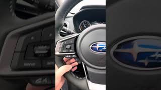 2019-2024 How to Adjust Subaru Forester eyesight settings