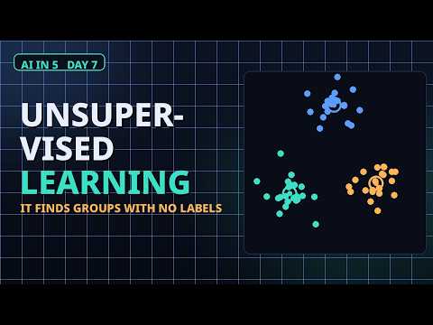 Day 7 — "Unsupervised learning"