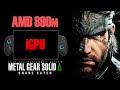 AMD 890m iGPU Handheld vs METAL GEAR SOLID Δ: SNAKE EATER