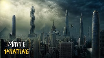 city matte painting |  matte painting techniques