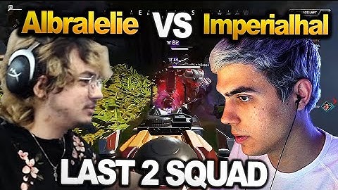 Imperialhal vs Albralelie in algs scrims!! LAST 2 SQUAD