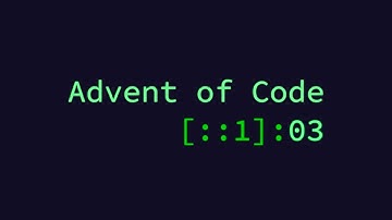 Advent of Code 2020 - Day 3