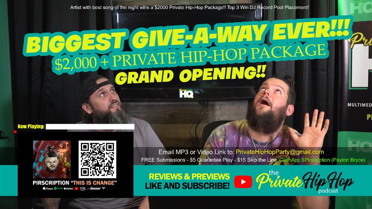 “Reviews & Previews” #52 - Private Hip-Hop Live Stream w/ Pirscription ...