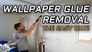 The Best Way to Remove Wallpaper Glue