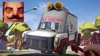 Hello Neighbor - New Neighbor Ice Scream 4 Rod's Van Act 2 Gameplay Walkthrough