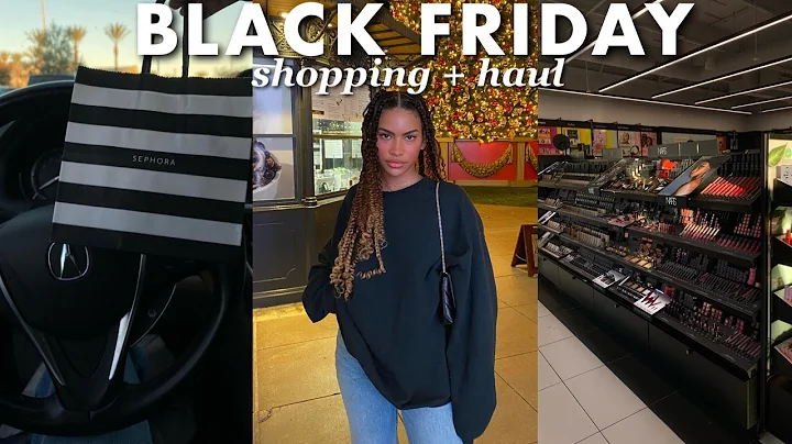 VLOG | Black Friday & Cyber Monday Shopping + Haul