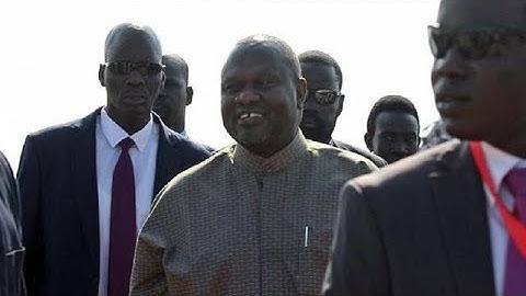 Ex-South Sudan VP Machar arrives in Juba for peace celebration