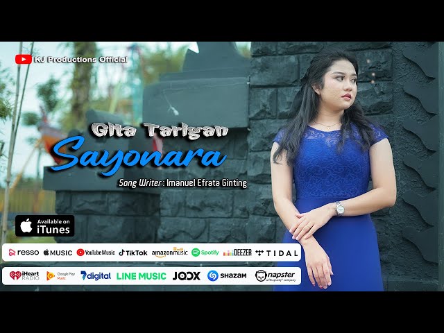 SAYONARA | GITA TARIGAN | LAGU KARO TERBARU ( OMV ) class=