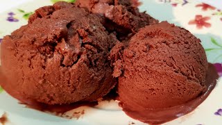 بستنی شکلاتی فوق العاده خوشمزه و آسون، gelato al cioccolato, chocolate ice cream