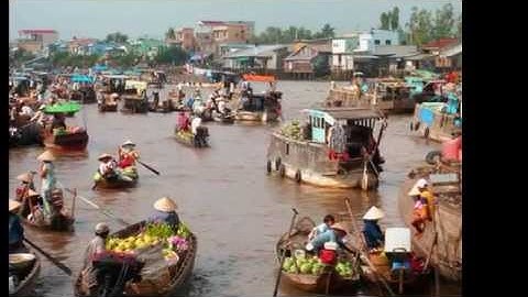 Cảnh đẹp Tiền Giang | Du lịch Tiền Giang | Sông nước Tiền Giang