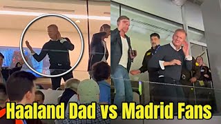Alfie Haaland Trolling Real Madrid Fans during Champions League match