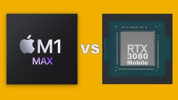 M1 Max MacBook Pro 32 Core GPU VS RTX 3080 Mobile GPU - How Fast Is The M1 Max GPU? It