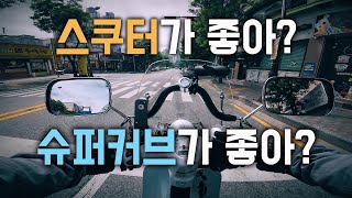 [슈퍼커브 EP.2] 이런 차이 아셨나요? 스쿠터 vs 슈퍼커브, 딱 2가지만 다릅니다