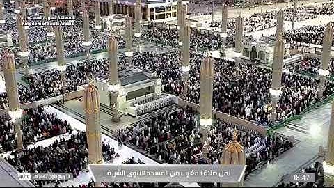 صلاة المغرب للشيخ أ.د. #محمد_برهجي الجمعة 13 ربيع الأول 1447هـ‏ من سورة الفتح 18-26 #المسجد_النبوي