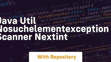 java util nosuchelementexception scanner nextint