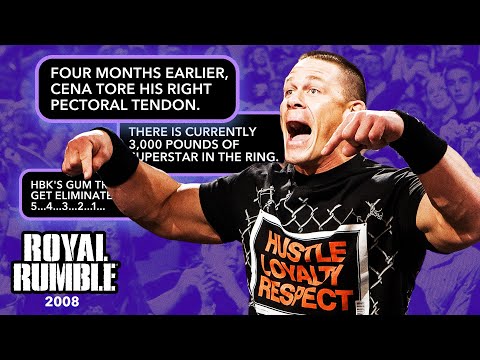 FULL MATCH FACTS: 2008 Royal Rumble Match: Royal Rumble 2008