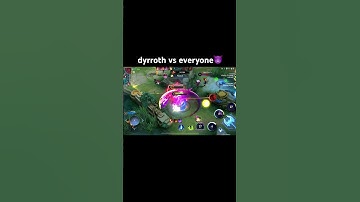 dyrroth 1v4🔥🗿 #dyrroth #mlbb #dyrrothgameplay