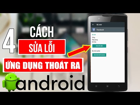 Cách sửa lỗi đang vào ứng dụng thì bị thoát ra trên ANDROID