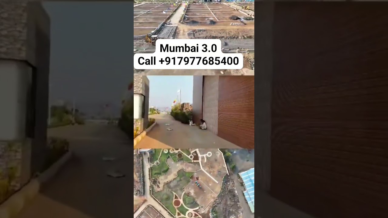 Bunglow plot in Mumbai 3.0 in 50 Acres Gated Township with 24 Modern Amenities & CC Roads