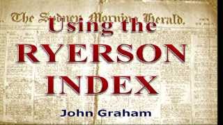 Life and death in the newspapers: Family History Seminar Part 2