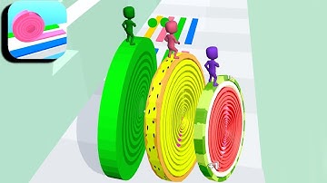 LAYERS ROLL 🦄💎 BIG NEW UPDATE All Levels Gameplay Walkthrough iOS, Android (Max Level 87-97)