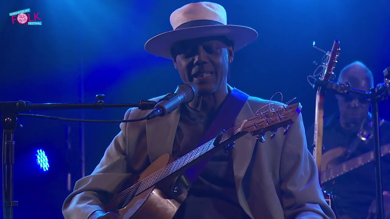 Eric Bibb at Shrewsbury Folk Festival 2024