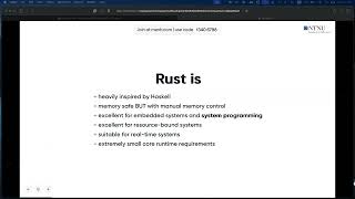 PROG2006: Introduction to Rust