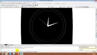 CLOCK IN AUTOCAD LISP PROGRAMMING screenshot 3