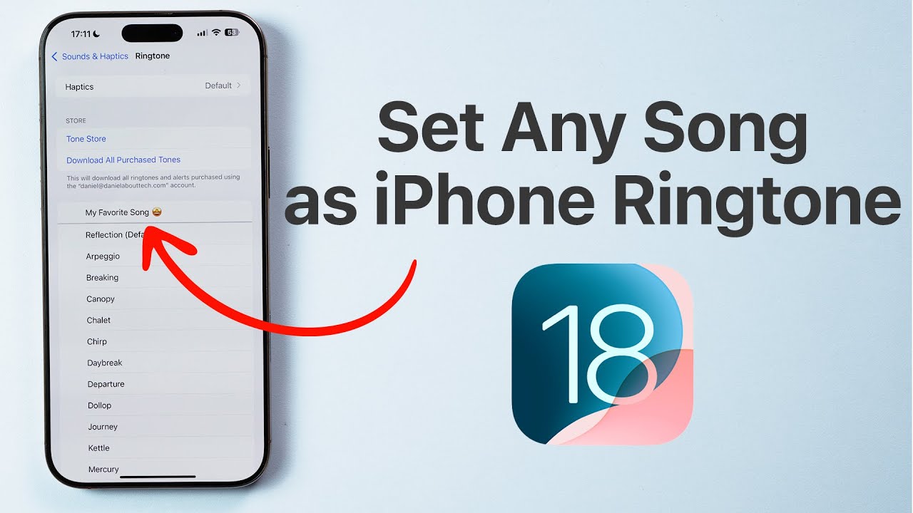 (2025) How to set ANY Song as iPhone Ringtone - Free and No Computer ...