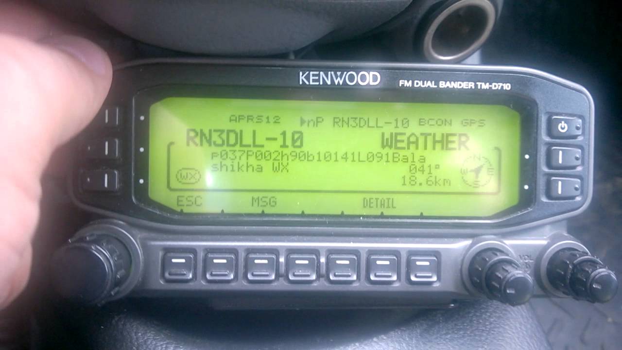 using fldigi on kenwood d710 using fldigi on kenwood d710