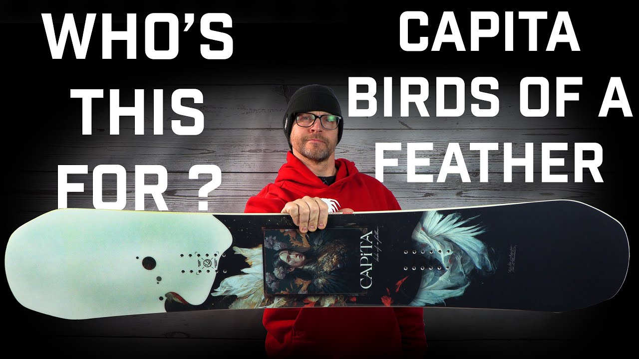 Snowboard CAPiTA Birds Of A Feather Wide 2024 - All Mountain Femme - Multicolore