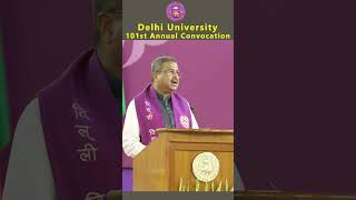 Hon'ble Education Minister's Speech - 101st Annual Convocation (February 22, 2024) - 1