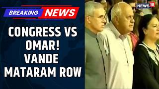 Abdullahs' Stand For Full 'Vande Mataram' At Srinagar Event In Fresh Snub To Congress | News18 screenshot 3