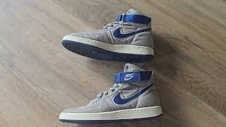 Vintage 1984 NIKE Vandal canvas grey blue