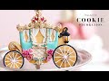 お菓子作家のアイシングクッキー　　『薔薇の馬車 | Antique Rose Carriage Cookies』花のワルツ | Waltz of the Flowers