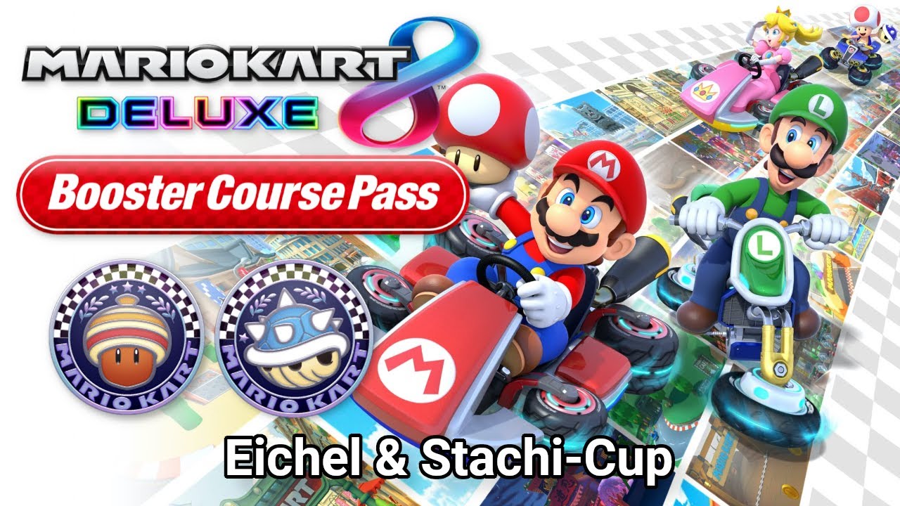 Booster-Streckenpass Play] Deluxe - YouTube - 8 Eichel Mario Kart Stachi-Cup Let\'s & - [GER