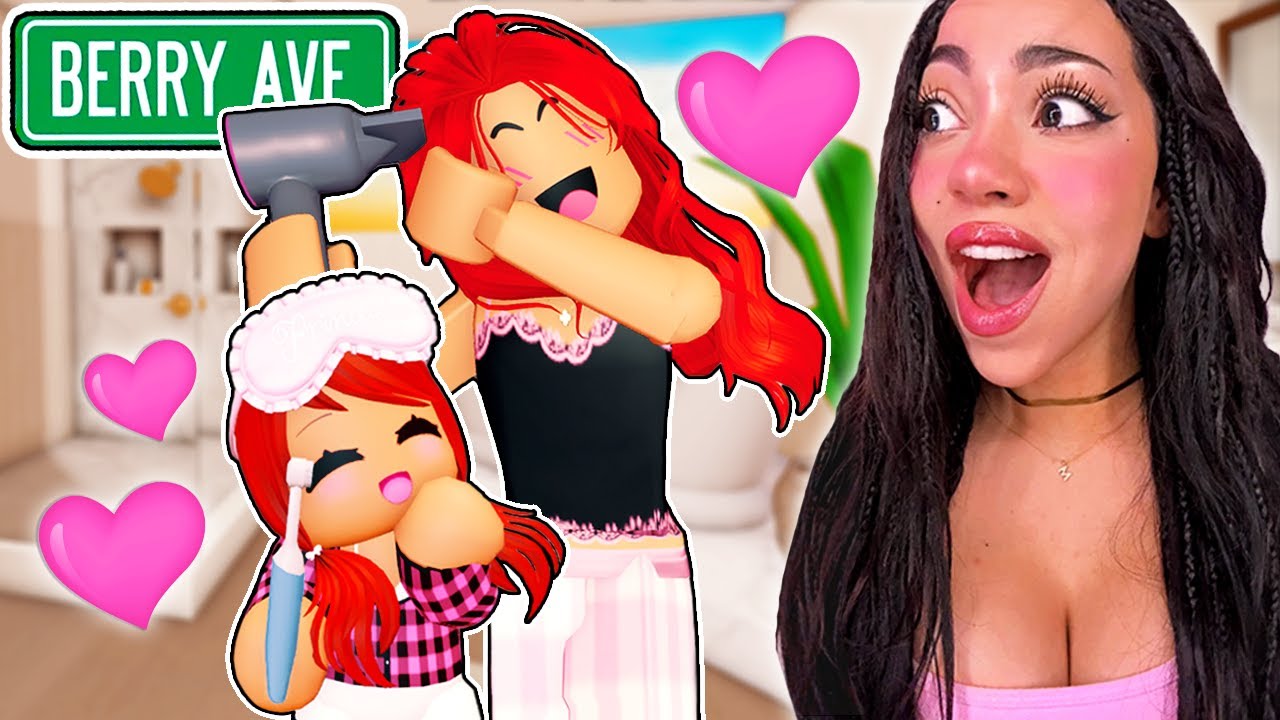 Моя УТРЕННЯЯ РУТИНА с малышкой Мьей в Berry Avenue RP!