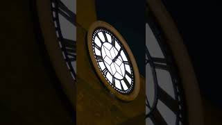 Midnight Clock Tower Time Lapse #bridgwater #uk