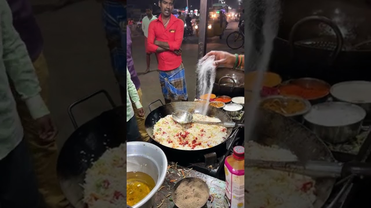 Chicken Rice  @ 80 Rs Only | Street Food Heaven in India | Salem Street Food | South Indian Food
