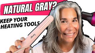Going Gray Doesn't Mean Giving Up Your Hair Tools — Here's How I Style Mine