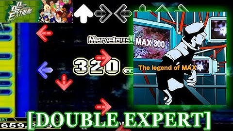 【DDR EXT】 The legend of MAX [DOUBLE EXPERT] 譜面確認＋クラップ