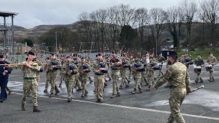 Excellent Pipes &amp; Drum’s Pass Out Parade rehearsals #pipesanddrums #armymusic just six months so far